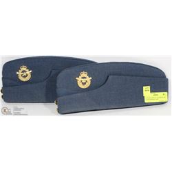2 VINTAGE ROYAL CANADIAN AIR CADETS WEDGE CAPS