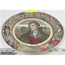 ROYAL DOULTON ENGLAND BURNS CHARACTER PLATE