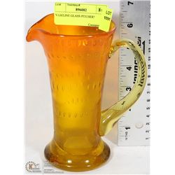 VASELINE GLASS PITCHER?