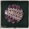 Image 1 : VINTAGE RHINESTONE BROOCH