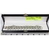 Image 1 : CORO AURORA BOREALIS RHINESTONE 7" BRACELET