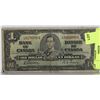 Image 1 : 1937 CANADIAN $1 DOLLAR BILL