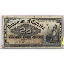 1900 CANADIAN SHINPLASTER