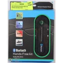 BLUETOOTH HANDS FREE KIT  NO MORE DISTRACTED