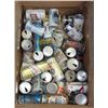 Image 1 : LARGE BOX OF 1960S POP & BEER CANS