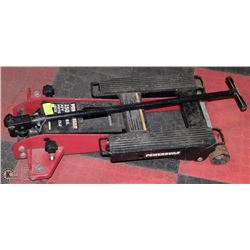 POWERBUILT 1500LB CAPACITY MOTORCYCLE JACK
