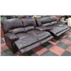Image 2 : NEW ANDERSON BONDED LEATHER SOFA AND LOVESEAT,