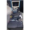 Image 1 : COMPLETE MICROS POS SYSTEM W/ PRINTER, HP MONITOR,