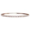 Image 4 : 4 CTW Certified SI/I Diamond Bracelet 18K Rose Gold - REF-211M4F - 39900