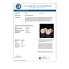 Image 3 : 1.09 CTW VS/SI Diamond Solitaire Art Deco Stud Earrings 18K Rose Gold - REF-180M2F - 36888