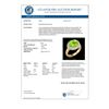 Image 3 : 4.50 CTW Peridot & Micro Pave VS/SI Diamond Certified Ring 18K Yellow Gold - REF-116X2T - 20921