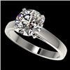 Image 1 : 2.50 CTW Certified H-SI/I Quality Diamond Solitaire Engagement Ring 10K White Gold - REF-883N6Y - 33