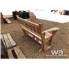 Image 3 : CEDAR GARDEN BENCH GLIDER