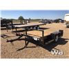Image 1 : 6 X 8 FT. FLATDECK TRAILER