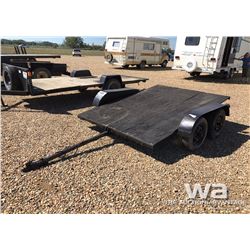 6 X 8 FT. T/A FLATDECK TRAILER
