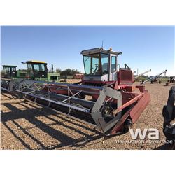 1985 MF 885 21 FT. SWATHER