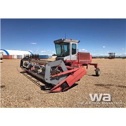 1986 MF 885 21 FT. SWATHER