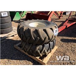 (2) 16.5-16.1 SWATHER TIRES & RIMS