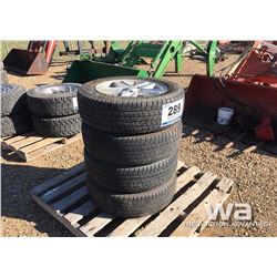 (4) JEEP P215/65R17 GOODYEAR TIRES & RIMS