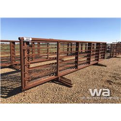(5) FREESTANDING LIVESTOCK PANELS