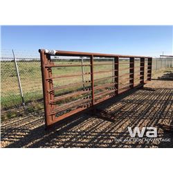 (5) FREESTANDING LIVESTOCK PANELS