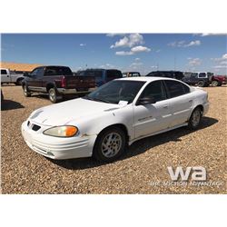 2001 PONTIAC GRAND AM CAR