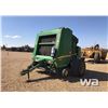 Image 1 : 2007 JD 568 ROUND BALER