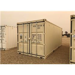 2016 20 FT. SHIPPING CONTAINER