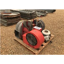 (2) KEHO 5 HP AERATION FANS