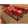 Image 2 : 94'' SKID STEER HYDRAULIC DOZER BLADE