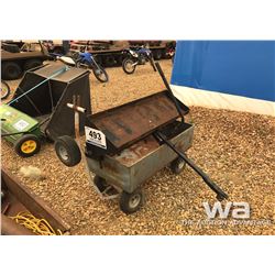 LAWN AREATOR & CART