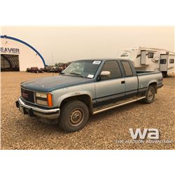 1990 GMC 1500 SIERRA E-CAB P/U