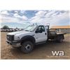 Image 1 : 2005 FORD F550 FLATDECK P/U