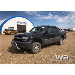 2003 CHEV AVALANCHE SUV