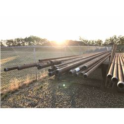 (40 PIECES) 3 1/2" X 31 FT. PIPE