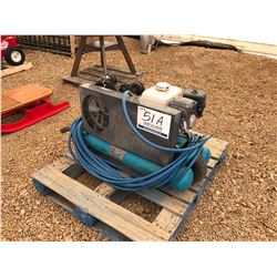 PORTABLE GAS AIR COMPRESSOR