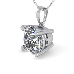 1 CTW VS/SI Diamond Designer Necklace 18K White Gold - REF-274F5M - 32352