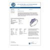 Image 2 : 0.99 CTW Tanzanite & Diamond Ring 14K White Gold - REF-38M2F - 10426