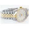 Image 2 : Rolex Ladies Two Tone 14K Gold/ss, Diamond Dial & Diamond Bezel, Saph Crystal - REF-363A3N