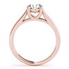 Image 4 : 1.27 CTW Certified VS/SI Diamond 2Pc Set Solitaire Wedding 14K Rose Gold - REF-295Y4N - 32112