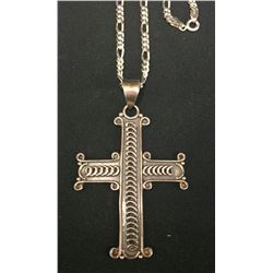 Sterling Silver Cross Necklace