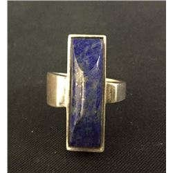 Lapis Lazuli and Sterling Ring
