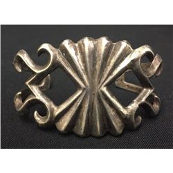 Vintage Sterling Sandcast Bracelet