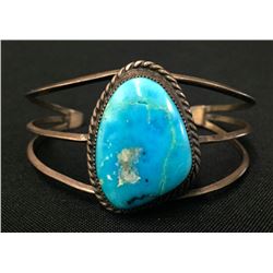 Vintage Turquoise Bracelet - Navajo