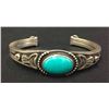 Image 1 : Sterling and Turquoise Bracelet - Chee