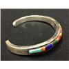Image 2 : Multi Stone Inlay Bracelet - Calvin Begay