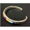 Image 3 : Multi Stone Inlay Bracelet - Calvin Begay