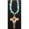 Image 1 : Hopi Overlay Necklace with Turquoise