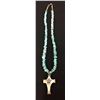 Image 3 : Hopi Overlay Necklace with Turquoise