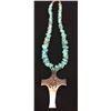 Image 5 : Hopi Overlay Necklace with Turquoise